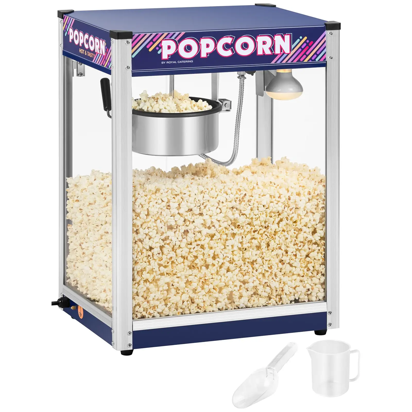 Maszyna do popcornu - 1350 ml - 110 s - 8 oz