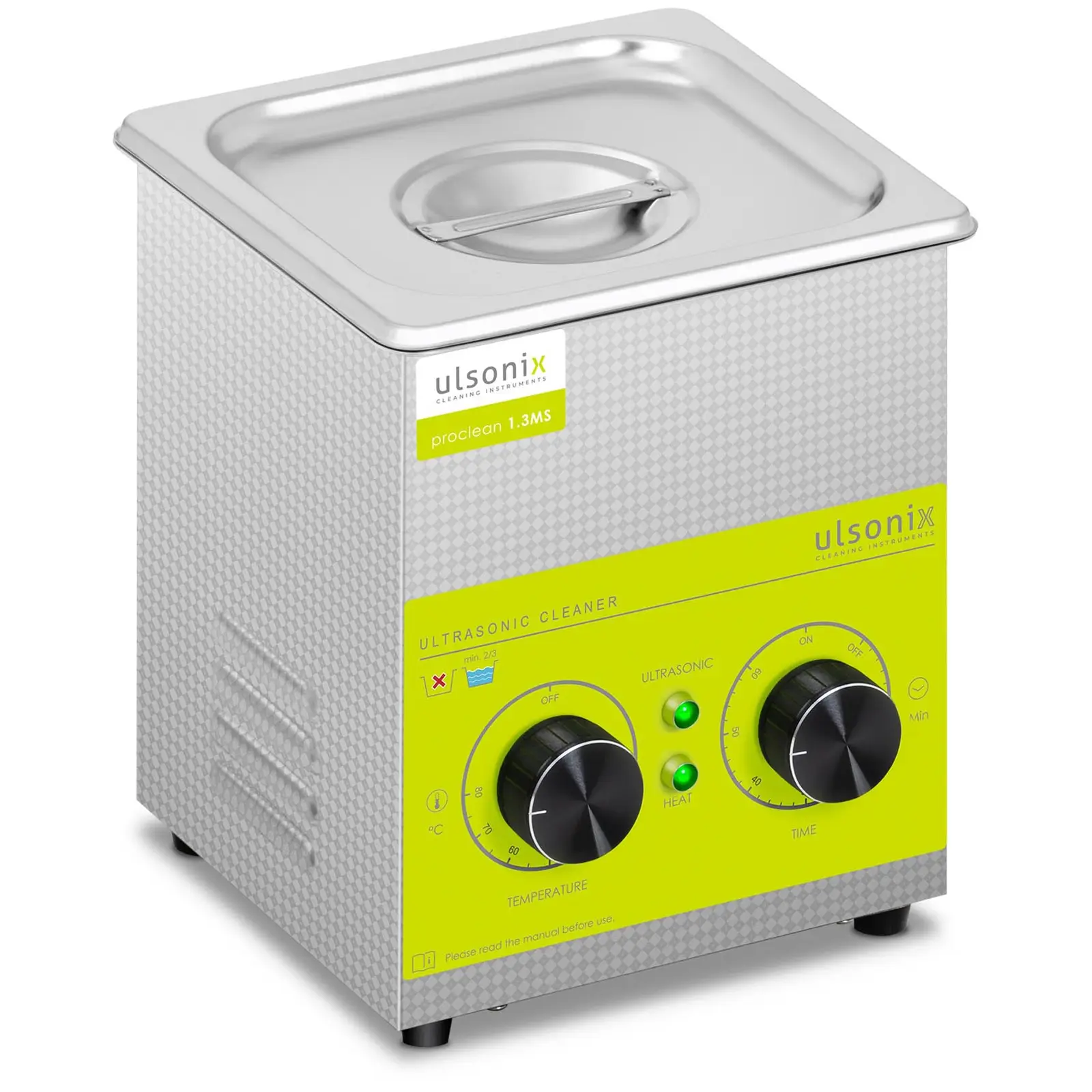 Przemysłowa myjka ultradźwiękowa - 1,3L - 60W