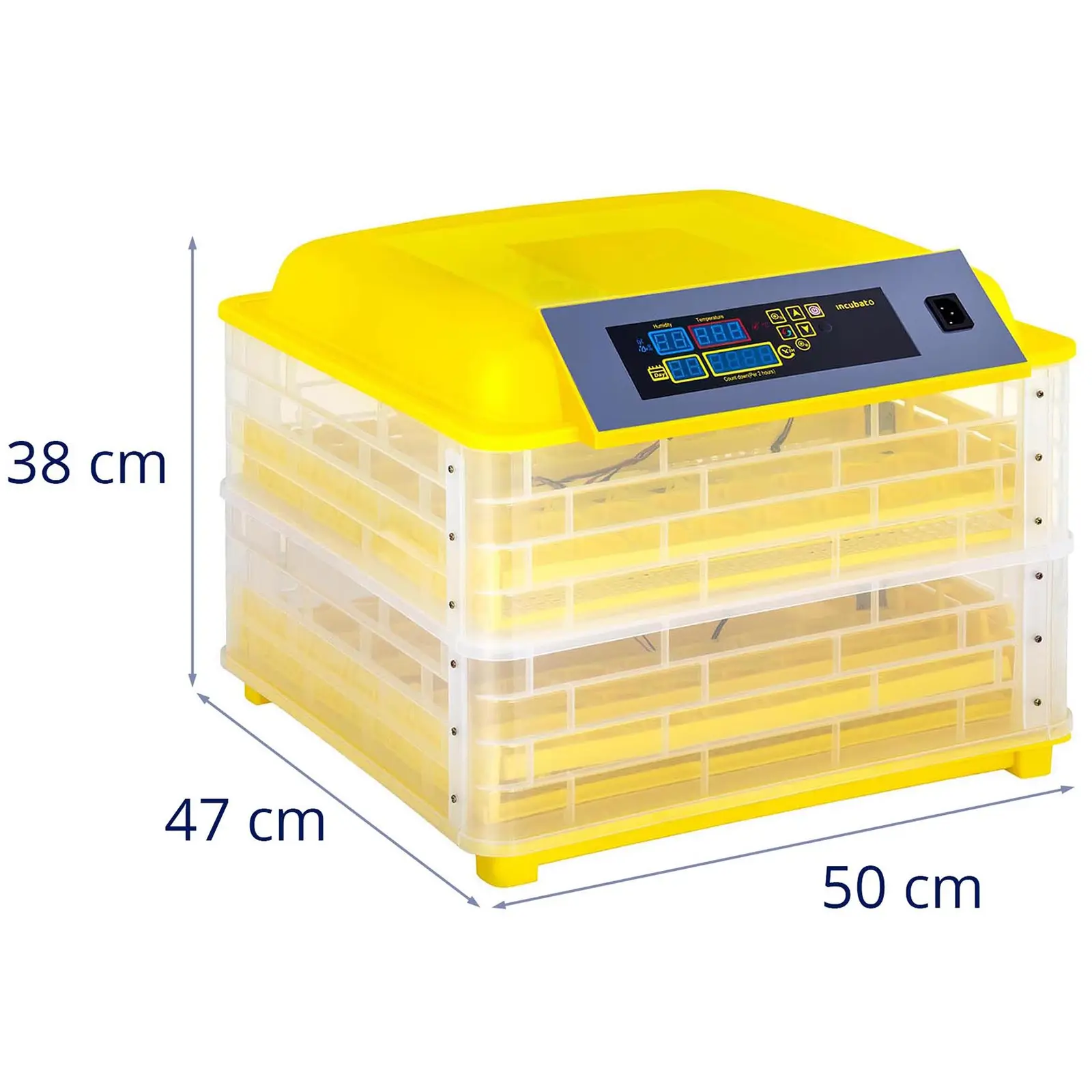 Inkubator do jaj - 120 W - 96 jaj - owoskop