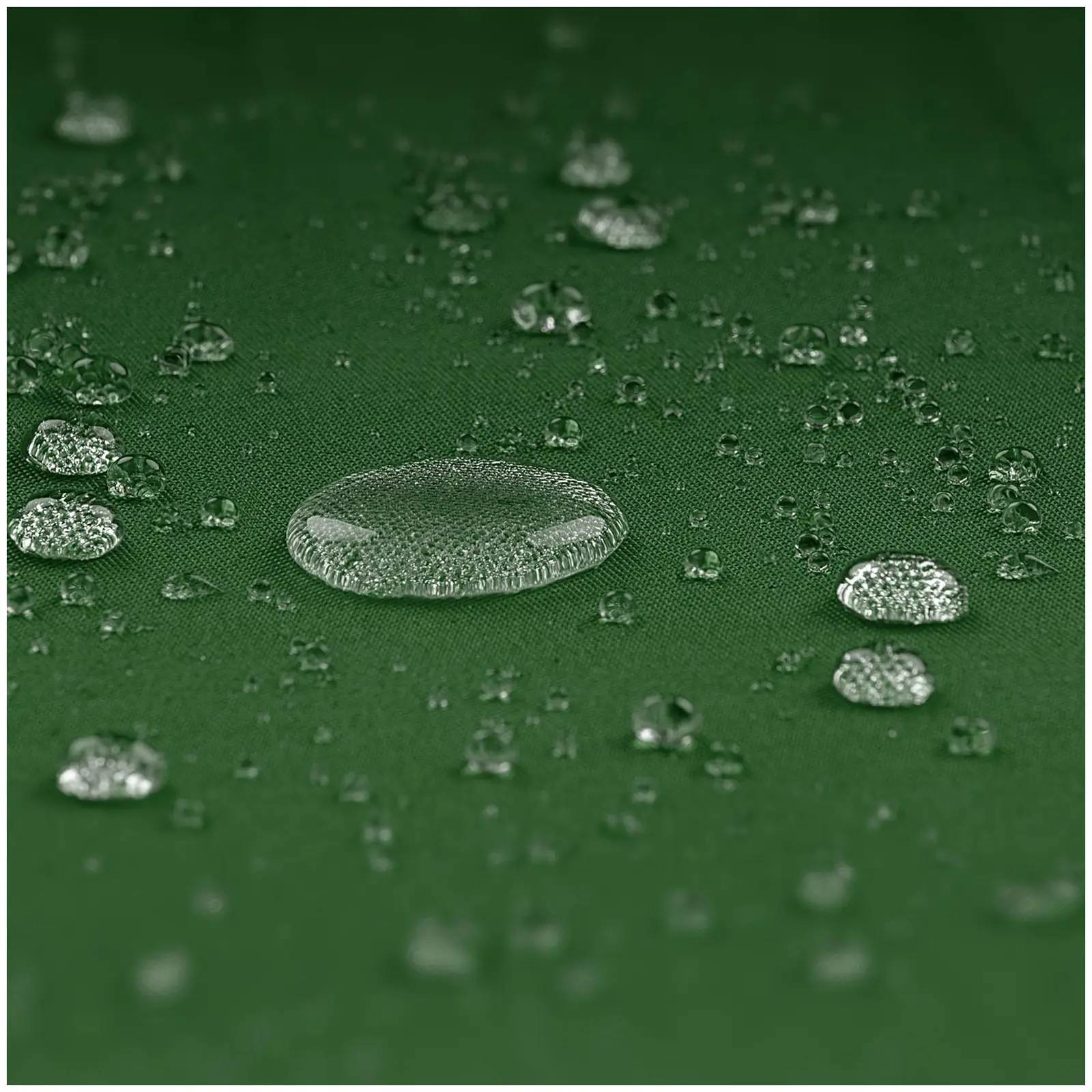Parasol ogrodowy wiszący z diodami LED - zielony - okrągły - Ø300 cm - uchylny